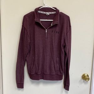 PINK Victoria Secret Half Zip